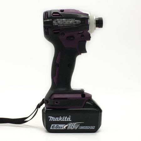  MAKITA マキタ マキタ《 充電式インパクトドライバ 》オーセンティックパープル / 18V / 6.0Ah / TD172DGX