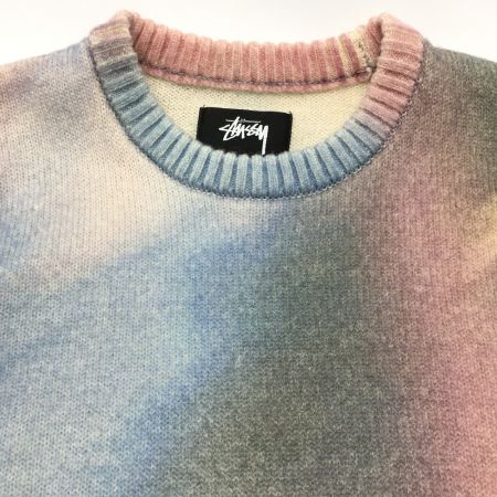 stussy ステューシ Motion Sweater ニット セーター SIZE M メンズ マルチカラー