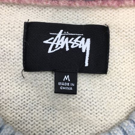 中古】 stussy ステューシ Motion Sweater ニット セーター SIZE