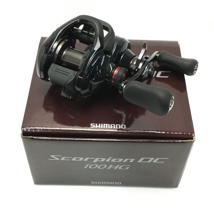 SHIMANO シマノ 17 スコーピオン DC 100HG ベイトリール 箱付き 一部地域を除き送料無料  03661｜中古｜なんでもリサイクルビッグバン