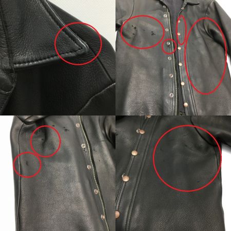  FAR EASTERN ENTHUSIAST レザージャケット サイズ 40 メンズ 一部地域を除き送料無料 FE1302-SP01 ブラック