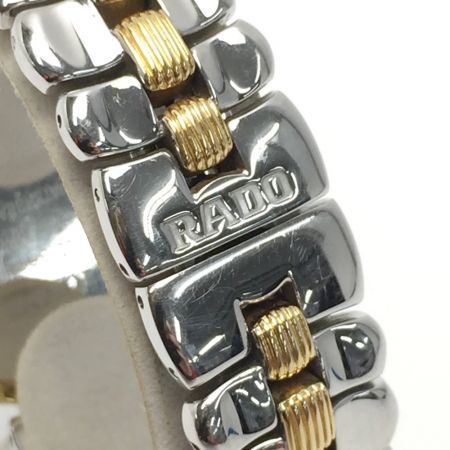  RADO ラドー フローレンス デイト Ref:152.3694.2 グレー クォーツ メンズ 腕時計 FLORENCE