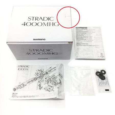  SHIMANO シマノ 19 ストラディック  4000MHG カスタムハンドル スピニングリール 一部地域を除き送料無料 04023