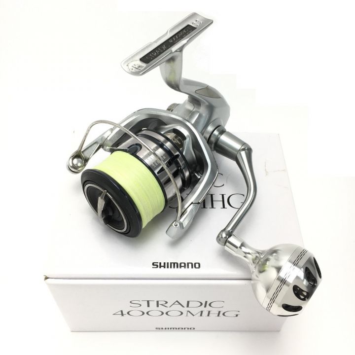 SHIMANO シマノ 19 ストラディック 4000MHG カスタムハンドル スピニングリール 一部地域を除き送料無料  04023｜中古｜なんでもリサイクルビッグバン