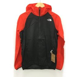 ☆☆ THE NORTH FACE ザノースフェイス スワローテイルベントフーディ ジャケット M メンズ NP71973 ブラック×レッド Sランク