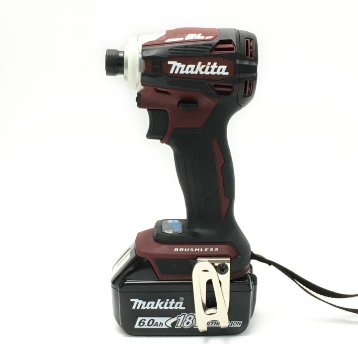 MAKITA マキタ 《 充電式インパクトドライバ 》オーセンティックレッド / 18V / 6.0Ah / TD172DGX  AR｜中古｜なんでもリサイクルビッグバン