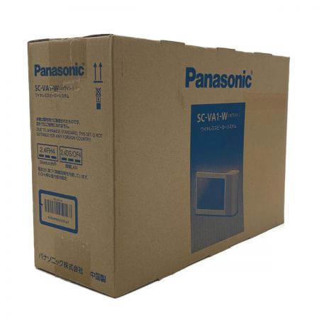  Panasonic パナソニック 《 ワイヤレススピーカーシステム 》ホワイト / SC-VA1-W Sランク
