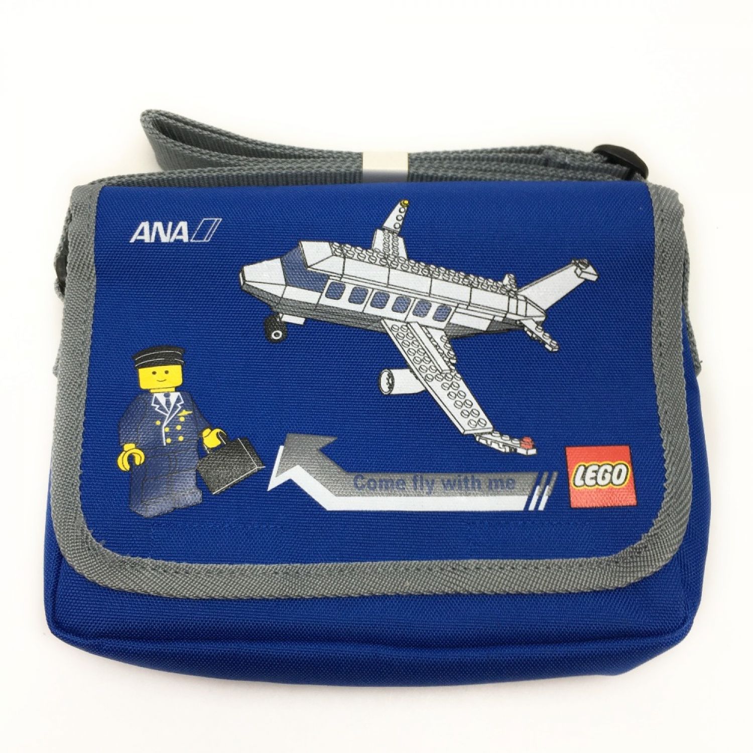 中古】 LEGO レゴ《 ANA限定キット 飛行機 ショルダーバッグ付き 