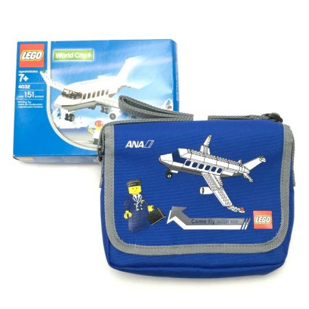   LEGO レゴ《 ANA限定キット 飛行機 ショルダーバッグ付き 》ブロック / 全日空 / 4032