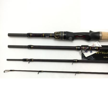  Abu Garcia アブガルシア ワールドモンスター WMCC-654M MGS ルアーロッド 01J18BK