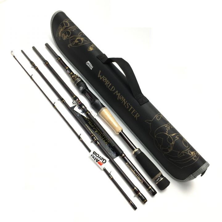 Abu Garcia アブガルシア ワールドモンスター WMCC-654M MGS ルアーロッド 01J18BK｜中古｜なんでもリサイクルビッグバン