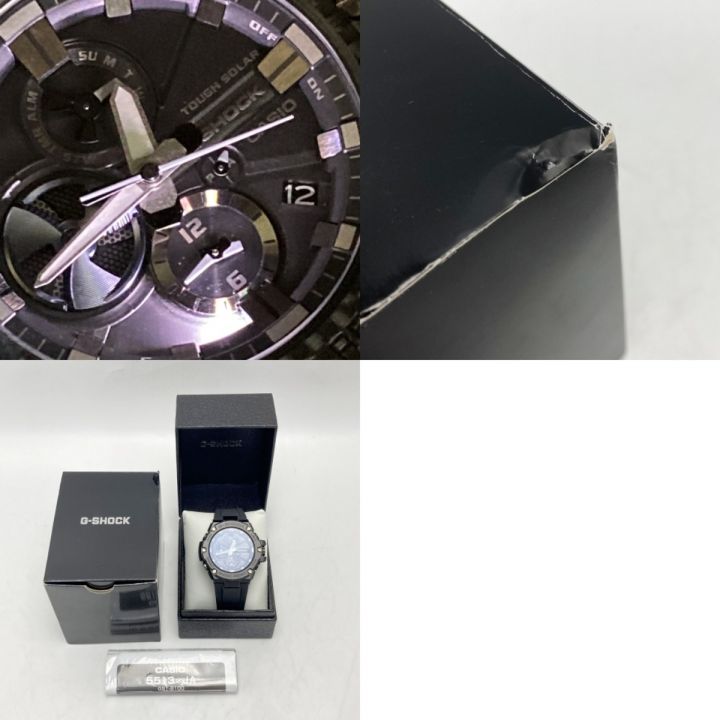 CASIO カシオ G-SHOCK G-STEEL GST-B100X-1AJF Bluetooth ソーラー 