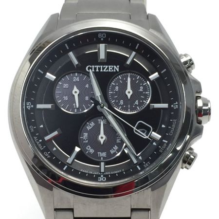 【中古】 CITIZEN シチズン アテッサ エコドライブ クロノグラフ