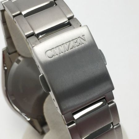  CITIZEN シチズン アテッサ エコドライブ クロノグラフ BL5530-57E ブラック ソーラー メンズ 腕時計 箱・取説有