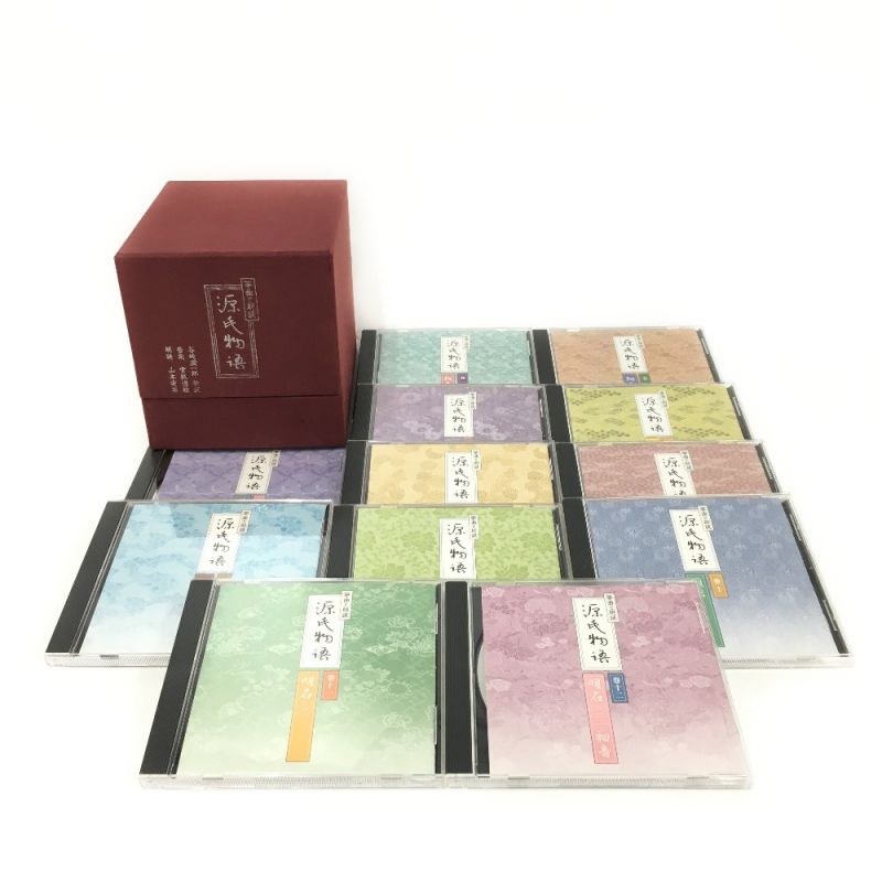 中古】 筝曲と朗読《 源氏物語 CD 》12枚組 / BOX｜総合リサイクル ...