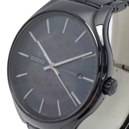 RADO ラドー トゥルー オープンハート 裏スケ R27100912/734.0100.3 ブラックシェル 自動巻き メンズ 腕時計