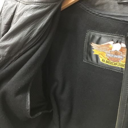  HARLEY-DAVIDSON ハーレーダビッドソン ライダースジャケット サイズ M メンズ 一部地域を除き送料無料 ブラック