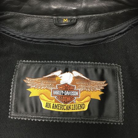  HARLEY-DAVIDSON ハーレーダビッドソン ライダースジャケット サイズ M メンズ 一部地域を除き送料無料 ブラック