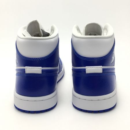  NIKE ナイキ ウィメンズ エア ジョーダン 1 MID サイズ 25.5cm スニーカー メンズ BQ6472 104 ホワイト×ブルー