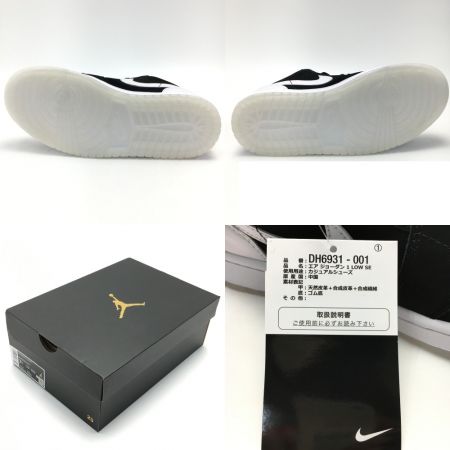 NIKE ナイキ エア ジョーダン 1 LOW SE サイズ 25.5cm スニーカー メンズ DH6931 001 ホワイト×ブラック