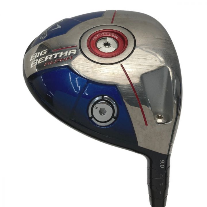 Callaway キャロウェイ ビッグバーサ アルファ ドライバー 2014年製 1W SR ロフト9°  ヘッドカバー付｜中古｜なんでもリサイクルビッグバン