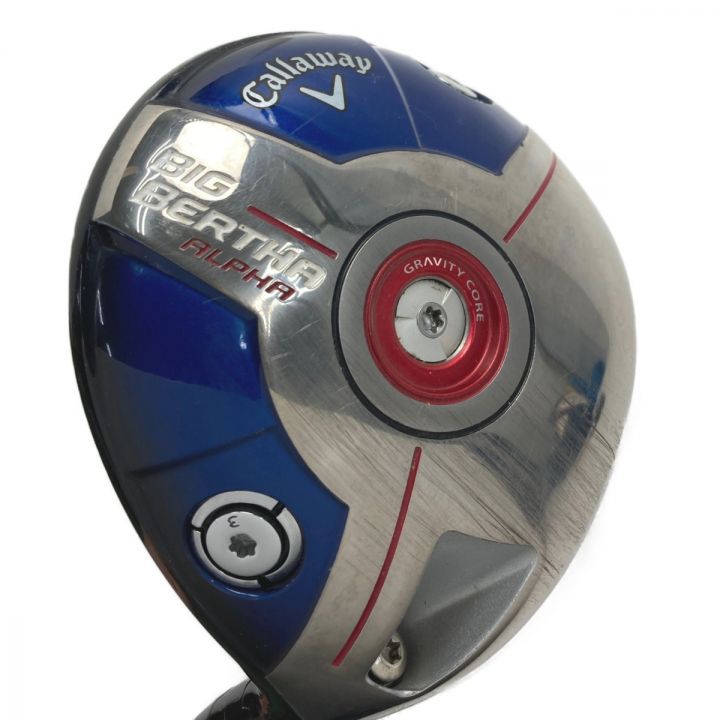 Callaway キャロウェイ ビッグバーサ アルファ ドライバー 2014年製 1W SR ロフト9°  ヘッドカバー付｜中古｜なんでもリサイクルビッグバン