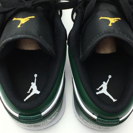  NIKE ナイキ エア ジョーダン 1 LOW サイズ 26cm スニーカー メンズ 553558-371 ブラック×グリーン