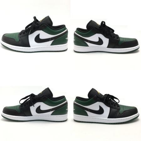  NIKE ナイキ エア ジョーダン 1 LOW サイズ 26cm スニーカー メンズ 553558-371 ブラック×グリーン