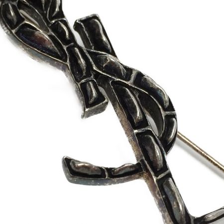  Saint Laurent PARIS オピウム YSL ブローチ 470371 シルバー 箱・布袋有