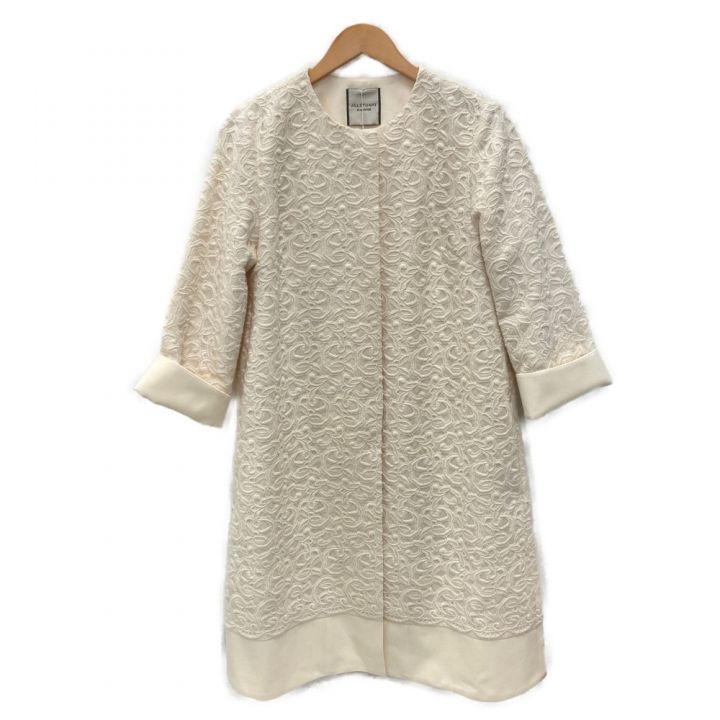 JILL STUART ジルスチュアート ソニアレースノーカラーコート M 