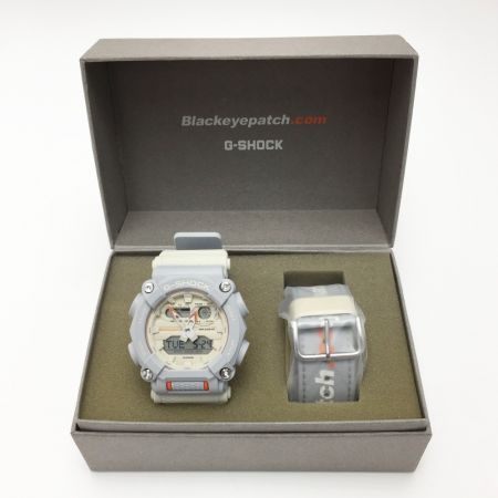  CASIO カシオ G-SHOCK Blackeyepatch コラボレーションモデル GA-900BEP-8AJR クォーツ メンズ 腕時計