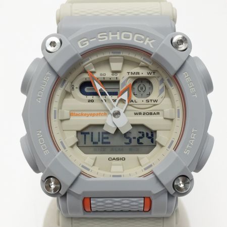  CASIO カシオ G-SHOCK Blackeyepatch コラボレーションモデル GA-900BEP-8AJR クォーツ メンズ 腕時計