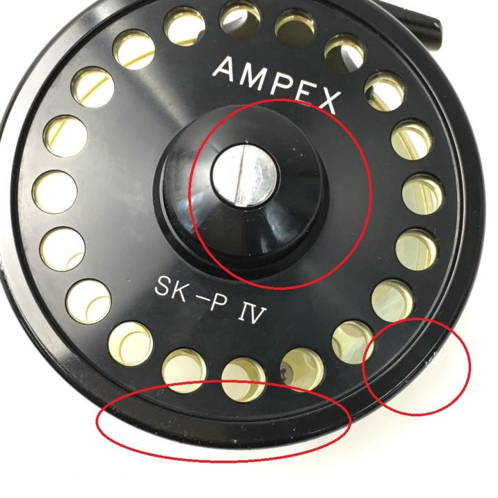 AMPEX アンペックス SK-P IV フライリール 送料無料 ゴールド×黒｜中古｜なんでもリサイクルビッグバン