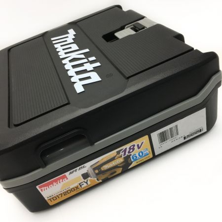  MAKITA マキタ 《 充電式インパクトドライバ イエロー 》18V / 6Ah / TD172DGXFY