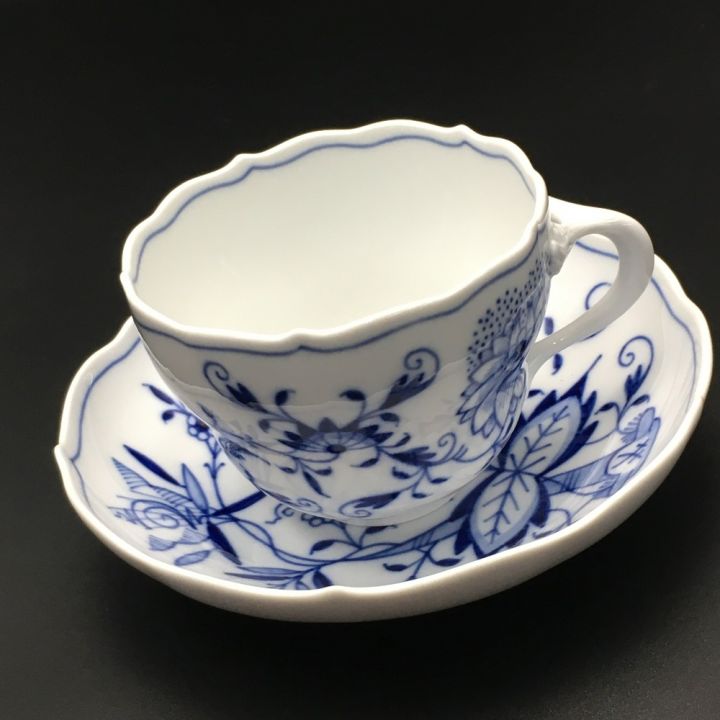 Meissen マイセン 《 ブルーオニオン 》カップ&ソーサー / 2Pセット｜中古｜なんでもリサイクルビッグバン