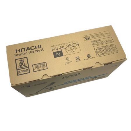  HITACHI 日立 《 コードレススティッククリーナー 》シャンパンゴールド / PV-BL35E9
