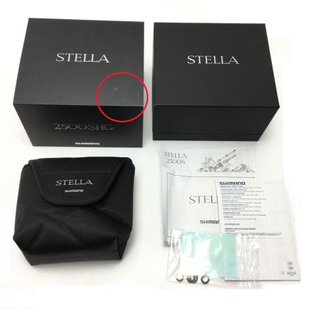  SHIMANO シマノ 18 ステラ 2500SHG スピニングリール 箱付き 一部地域を除き送料無料 03802