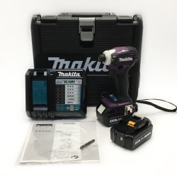 ☆☆ MAKITA マキタ 《 充電式インパクトドライバ 》オーセンティックパープル / 18V / 6.0Ah /  TD172DGX AP Aランク