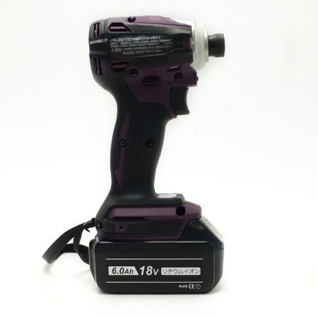  MAKITA マキタ 《 充電式インパクトドライバ 》オーセンティックパープル / 18V / 6.0Ah /  TD172DGX AP