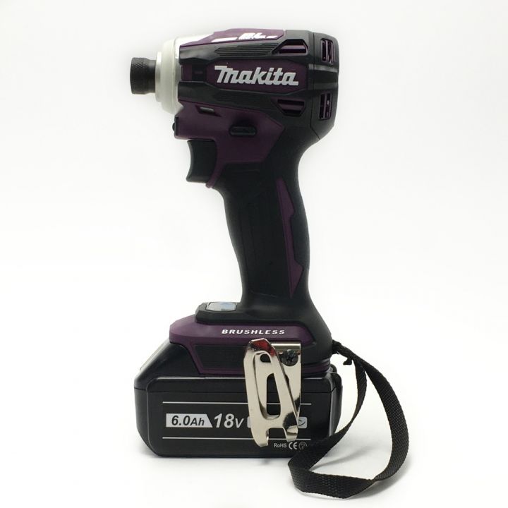 MAKITA マキタ 《 充電式インパクトドライバ 》オーセンティックパープル / 18V / 6.0Ah / TD172DGX AP ｜中古｜なんでもリサイクルビッグバン