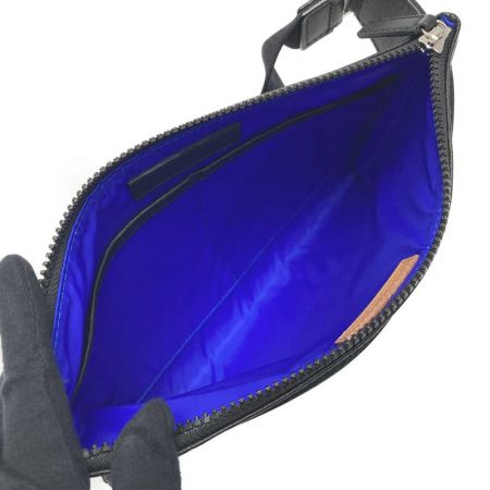  Somes Saddle ソメスサドル ジュール サコッシュ JO-04 ブラック ボディバッグ ネーム刻印入り