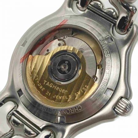  TAG HEUER タグホイヤー セル クロノメーター 裏スケ WG5117 ブルー 自動巻き メンズ 腕時計