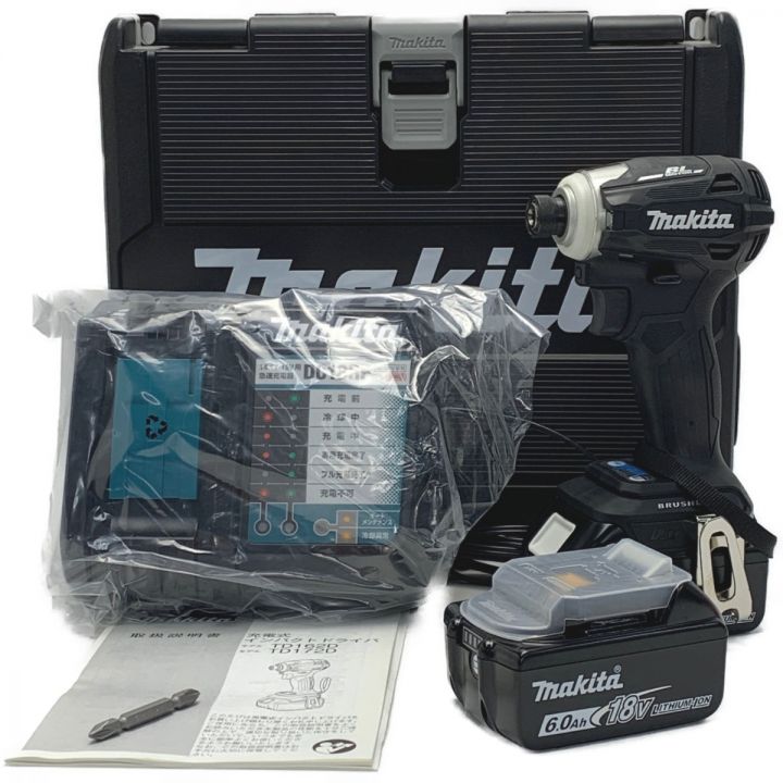 MAKITA マキタ 《 充電式インパクトドライバ 》ブラック / 18V / 6Ah / TD172DRGX(B)｜中古｜なんでもリサイクルビッグバン