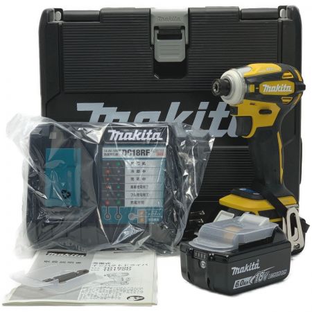  MAKITA マキタ 《 充電式インパクトドライバ  》イエロー / 18V / 6Ah / TD172DGX FY