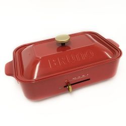 ☆☆  BRUNO ブルーノ《 コンパクトホットプレート 》レッド / BOE018 Bランク