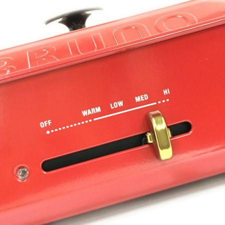   BRUNO ブルーノ《 コンパクトホットプレート 》レッド / BOE018