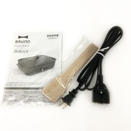   BRUNO ブルーノ《 コンパクトホットプレート 》レッド / BOE018