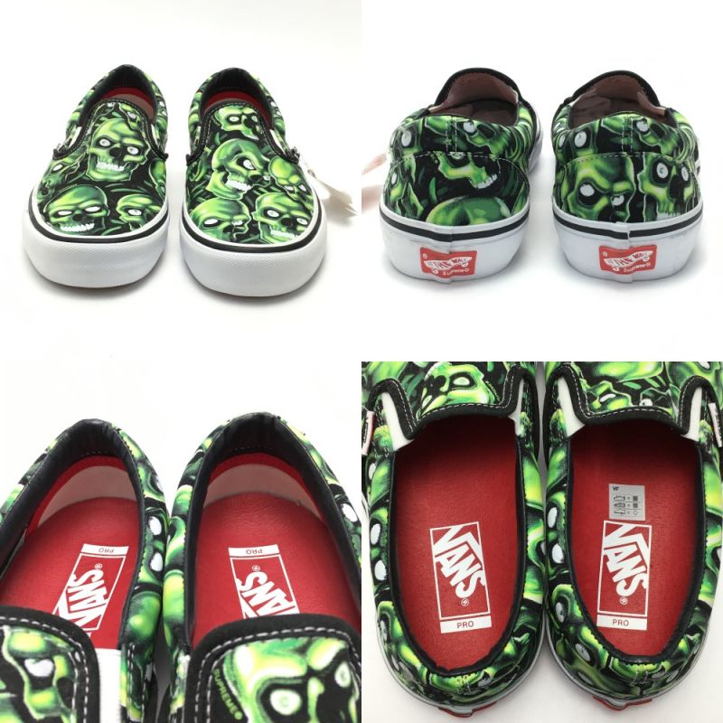 中古】 Supreme シュプリーム SUPREME × VANS スカル パイル ...