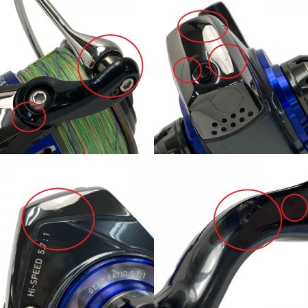  DAIWA ダイワ 15 ソルティガ 4500H ポーチ付き スピニングリール 4500H