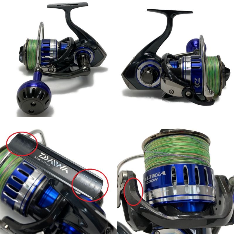 中古】 DAIWA ダイワ 15 ソルティガ 4500H ポーチ付き スピニング